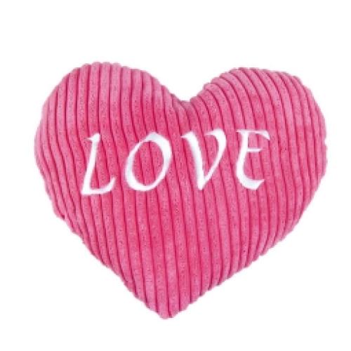 Cuore Peluche con scritta Love,30 cm,Decar,Eta 1+