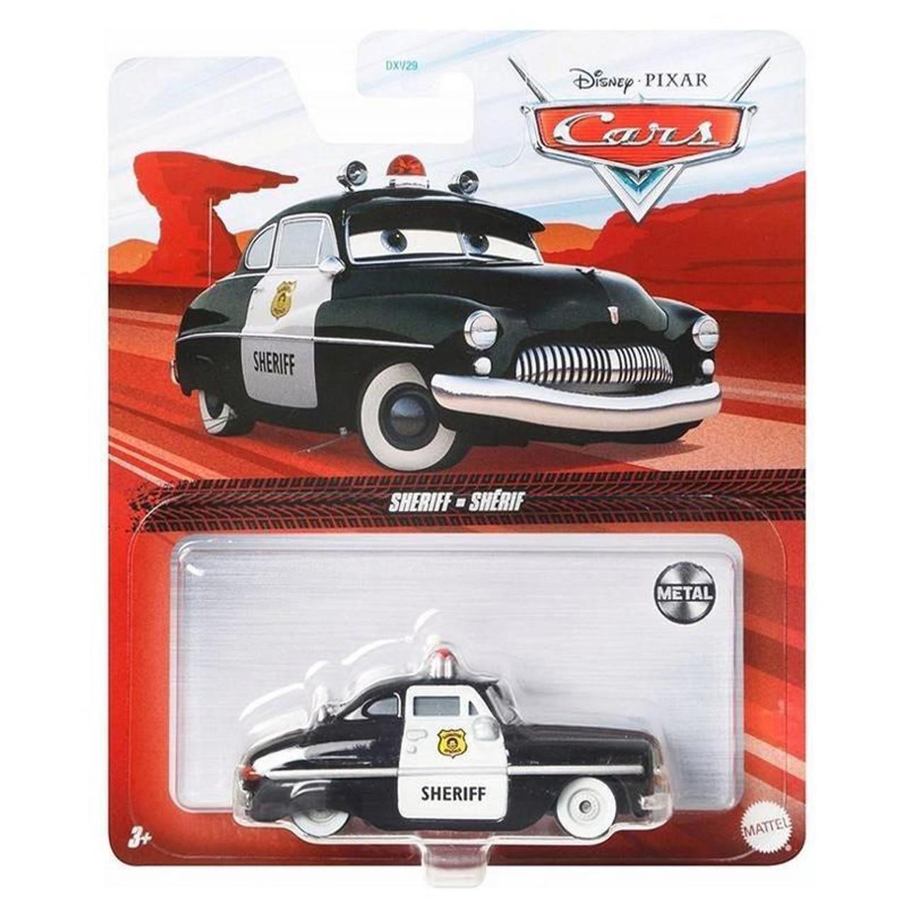 Disney Cars,Sceriffo,Veicolo in metallo,1:55,Mattel,Eta 3+