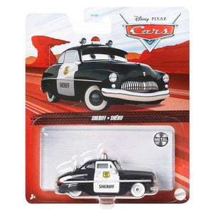 Disney Cars,Sceriffo,Veicolo in metallo,1:55,Mattel,Eta 3+