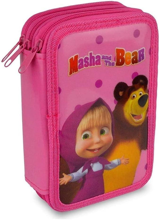 Astuccio Triplo Masha & Orso,Gesco