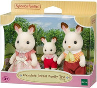 Sylvanian Families, Chocolate Rabbit Family Trio,Epoch,Eta 3+