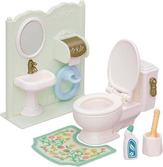 Sylvanian Families,Toilet Set,Epoch,Eta 3+