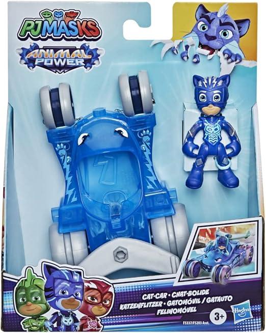 PJ Masks  Animal Power, Gatto-Bolide, Veicolo e Personaggio articolato,Hasbro,Eta 3+
