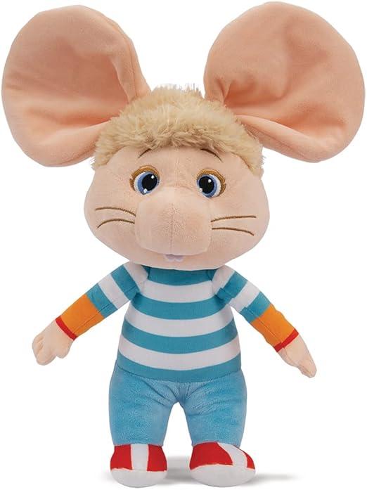 Topo Gigio, Morbido Peluche versione classica con jeans e maglietta 61cm,Grandi Giochi,Eta 0+