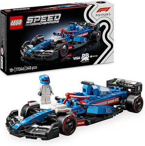 LEGO Speed Champions Auto da Corsa F1 Visa Cash App RB VCARB 01,Eta 18+