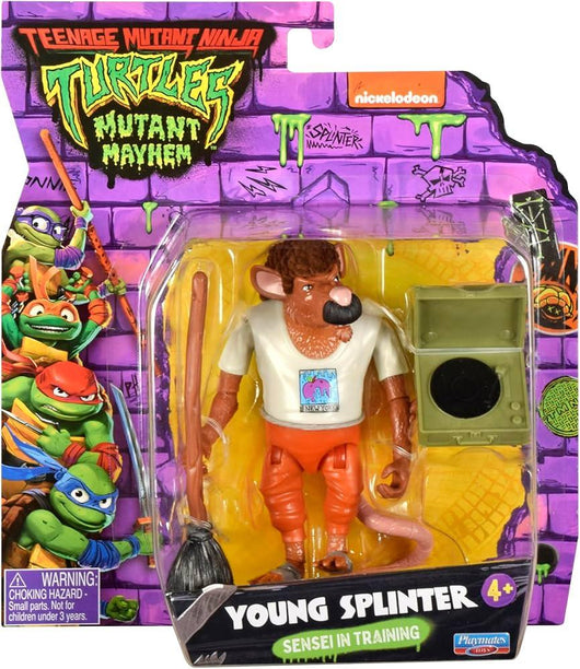 Teenage Mutant Ninja Turtles Mutant Mayhem, Young Splinter sensei in training ,Eta 4+