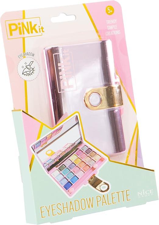 PINKIT Eyeshadow Palette, 1 Astuccio con Ombretti e Applicatori,Nice,Eta 5+
