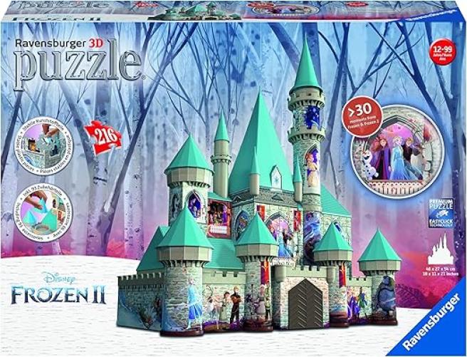 Frozen Ice Castle 3D Puzzle,Ravensburger,Eta 12-99 anni
