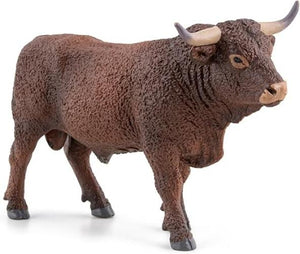Papo - Dipinto a mano - Figura di animale - Toro Salers - 51186 - Fattoria - Da collezione ,Eta 3+