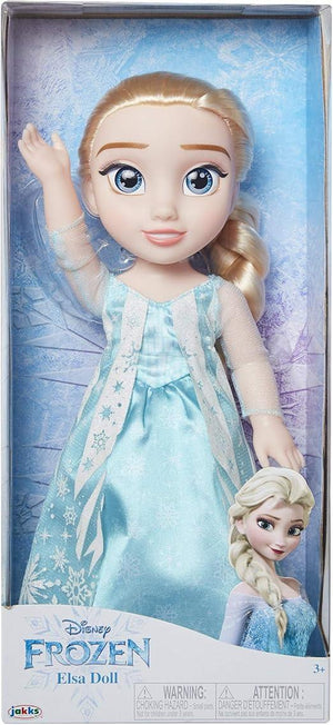 Disney Frozen,Bambola Elsa 38 cm,Jakks,Età3+