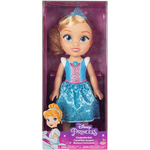 Disney Princess, Bambola Cenerentola 38 cm,Jakks,Età 3+