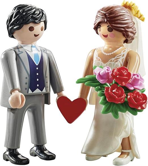 PLAYMOBIL Duo Pack 71507 Coppia di sposi ,Età 4-10 anni