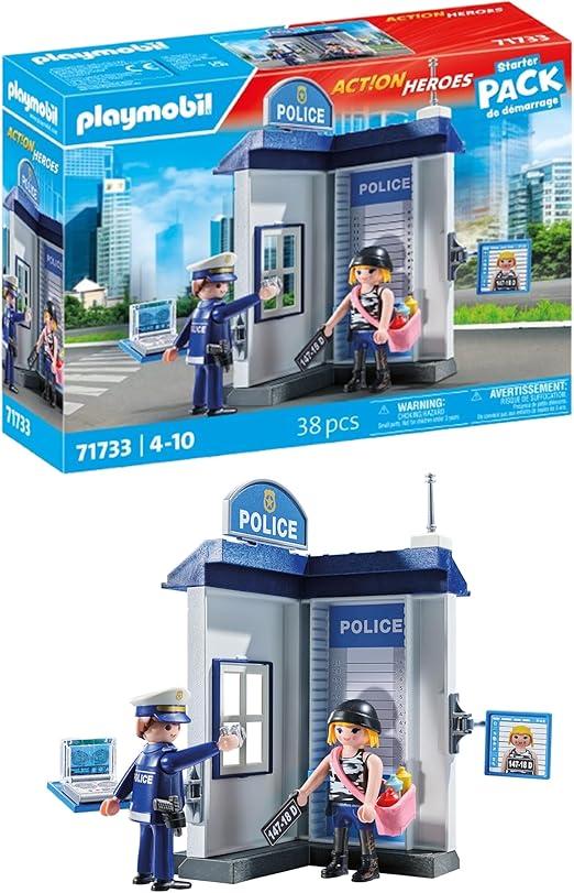 PLAYMOBIL | Action Heroes | INTERROGATORIO DELLA POLIZIA,Età 4-10 anni