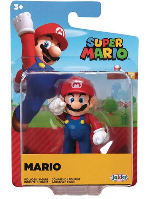 Super Mario, Figure Mario 6,5cm,Jakks,Età 3+