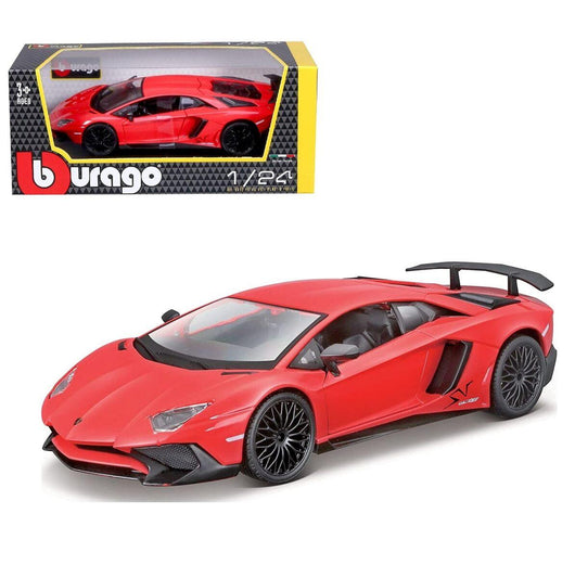 Lambnorghini Aventador Sv Coupe,Modellino veicolo 1:24,Licenza Ufficiale,Bburago,Eta 3+