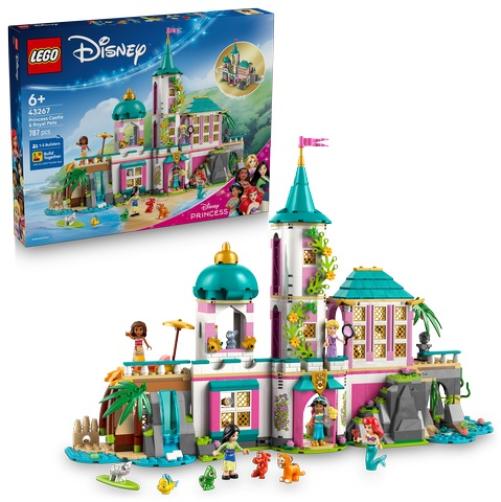 LEGO Disney Princess, CAstello delle principesse a animali reali,Eta 6+