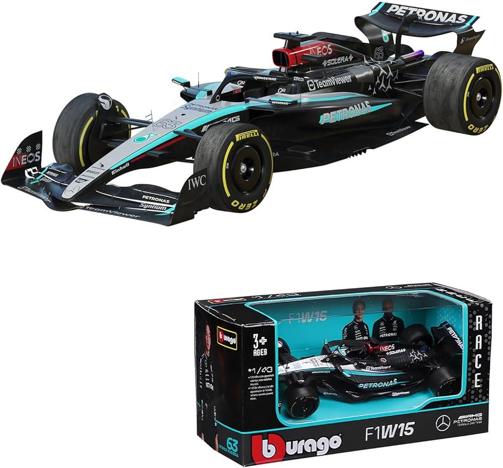 Mercedes AMG Petronas Hamilton,Modellino veicolo 1:43,Bburago,Eta 3+