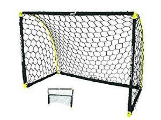 Porta da calcio salvaspazio Black Striker cm 180X 91X 122h,Sport ONe,Eta 5+