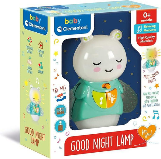 Good Night Lamp, Luce Notturna per Bambini, Gioco Prima Infanzia da 0 Mesi+, con Proiezione di Luci e Suoni Rilassanti,