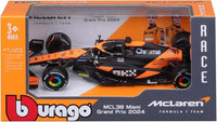McLaren F1 MCL 38 2024#81 (Piastri) -1:43, Colore Arancione,burago,Eta 3+