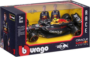 Red Bull Racing RB20 Sergio Perez #11 2024 - Modellino Realistico Auto in Scala 1:43, Guidata da Sergio Perez, Licenza U