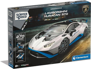 Scienza e Gioco Build - Lamborghini Huracan STO, Kit Costruzione Bambini  con Oltre 270 Componenti Intercambiabili e App