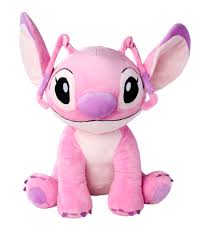 Disney Stitch,Peluche Angel 45 cm,Simba,Eta 0+