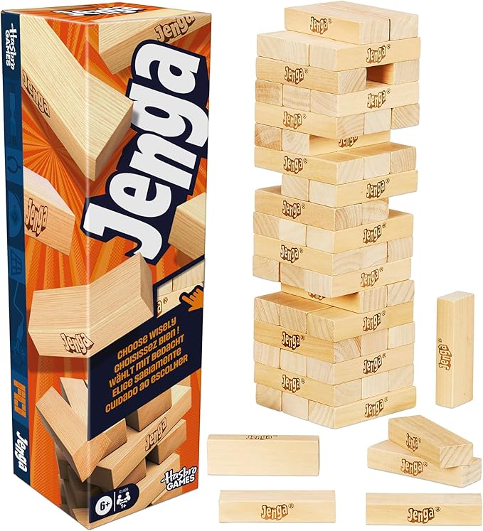 Jenga con dado digitale,Hasbro,Eta 6+
