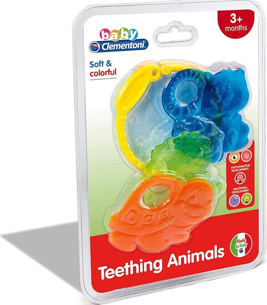 Animali del Bosco, Gioco Dentizione Neonato , con Forme di Animali Differenti e Texture e Colori Diversi, Stimola Svilup