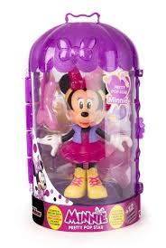 Minnie Pretty Pop Star,Bambola 15 cm con accessori,IMC Toys,Eta 3+