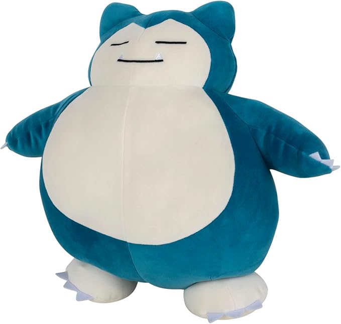 Pokemon Peluche sleeping SNorlax,Jazwares,Eta 2+
