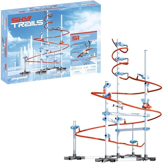 SKY TRAILS | Starter Kit | Gioco di costruzione per percorsi e avventure fantasiose | Costruisci il tuo mondo SKY TRAILS
