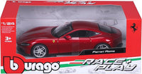 Bburago Ferrari - Modellino auto Ferrari Roma R&P in scala 1:24 - licenza ufficiale - dettagli realistici,Eta 3+