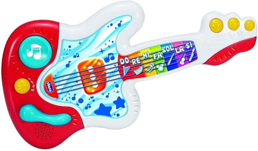 La mia prima chitarra , 3 modalita di giochi con piu di 90 melodie,Chicco,Eta  9+ mesi