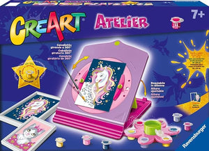 Creart Dipingere Con I Numeri Unicorno | Cavalletto Pittura,Ravensburger,ETa7+