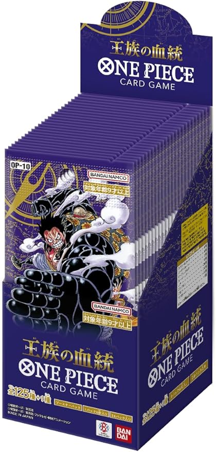OP-10 One Piece Card Game, Royal Bloodline, Box, Contains 24 Packs, Lingua Giapponese