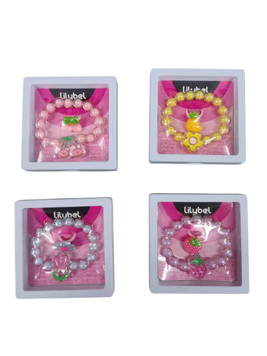 Set bracciale con anello ,1 pezzo modello casualeGiocheria,Eta 3+