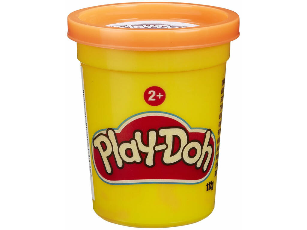 Play-Doh Vasetto singolo,Colore Arancione,Hasbro,Eta 2+