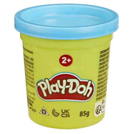 Play-Doh Vasetto singolo,Colore Azzurro,Hasbro,Eta 2+