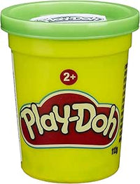 Play-Doh Vasetto singolo,Colore Verde,Hasbro,Eta 2+