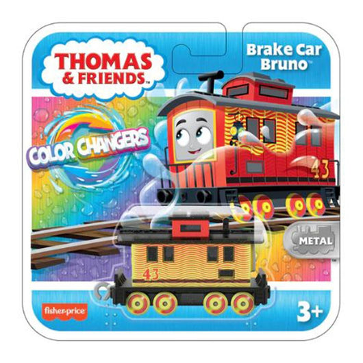 Veicolo in metallo Thomas & Friends color changers Brake Car Bruno,Fischer Price,Eta 3+