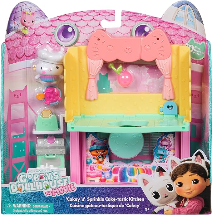 Gabby`s Dollhouse The Movie La cucina di Gattino Dolcetto,Spin Master,Eta 3+