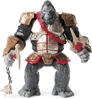 DC Comics, Batman Ninja 15 cm Gorilla Grodd Action Figure Battle Moves, con accessori,Spin Master,Eta 3+