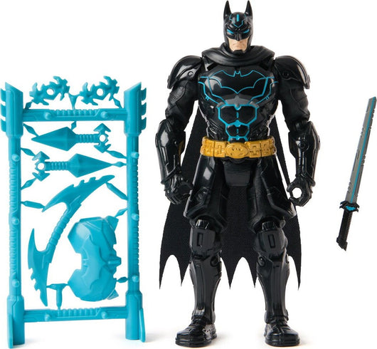 DC Comics,Batman Ninja Figure 20 cm Batman con accessori,SPin Maaster,Eta 3+