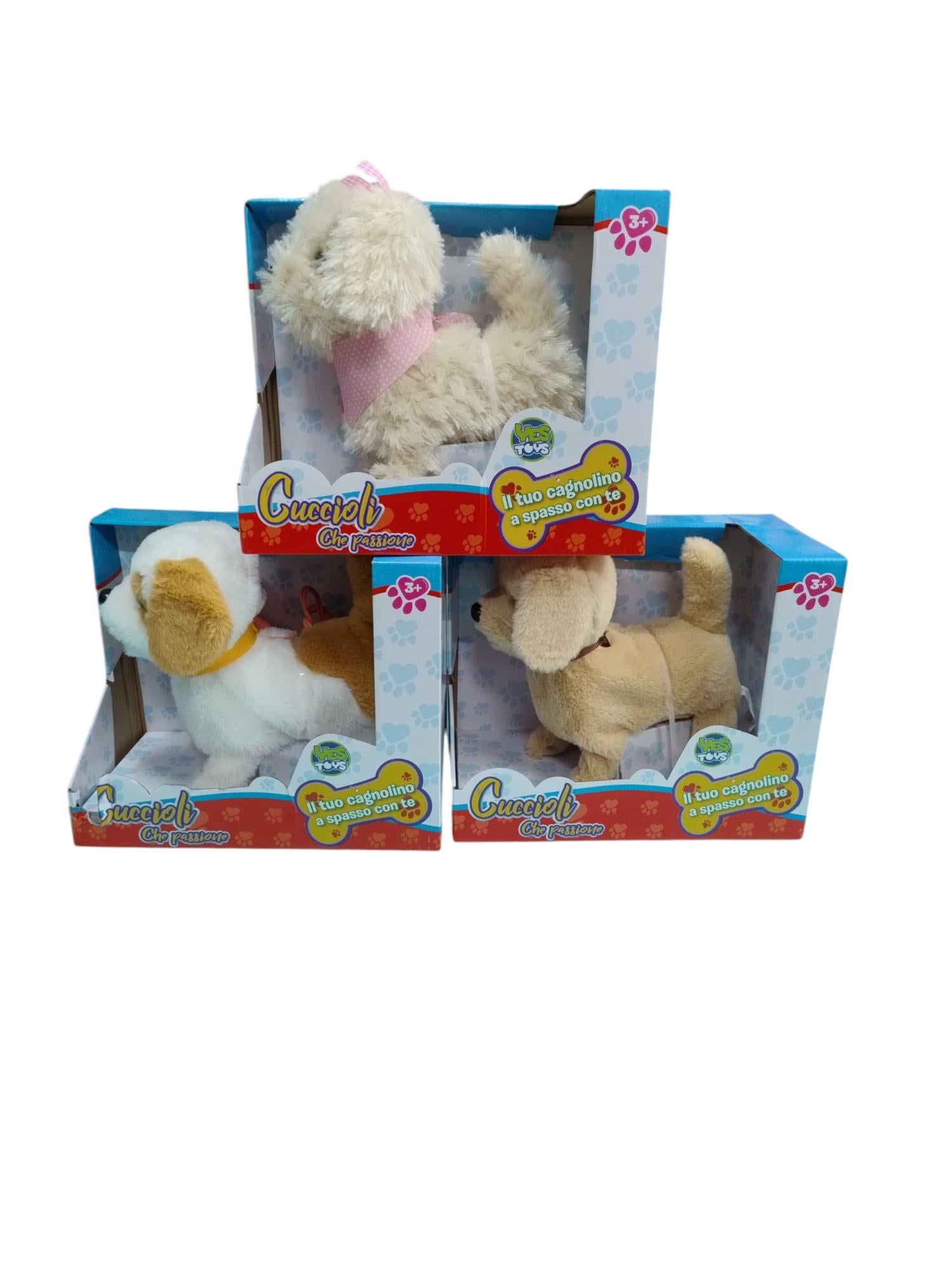 Cagnolino filoguidato,Cuccioli che passione,1 pezzo modello casuale,Yes Toys,Eta 3+