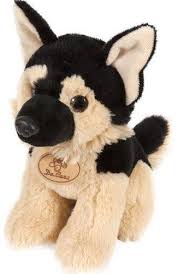 Peluche Pastore tedesco 20 cm,Morbidelli Rex,Decar Eta 1+