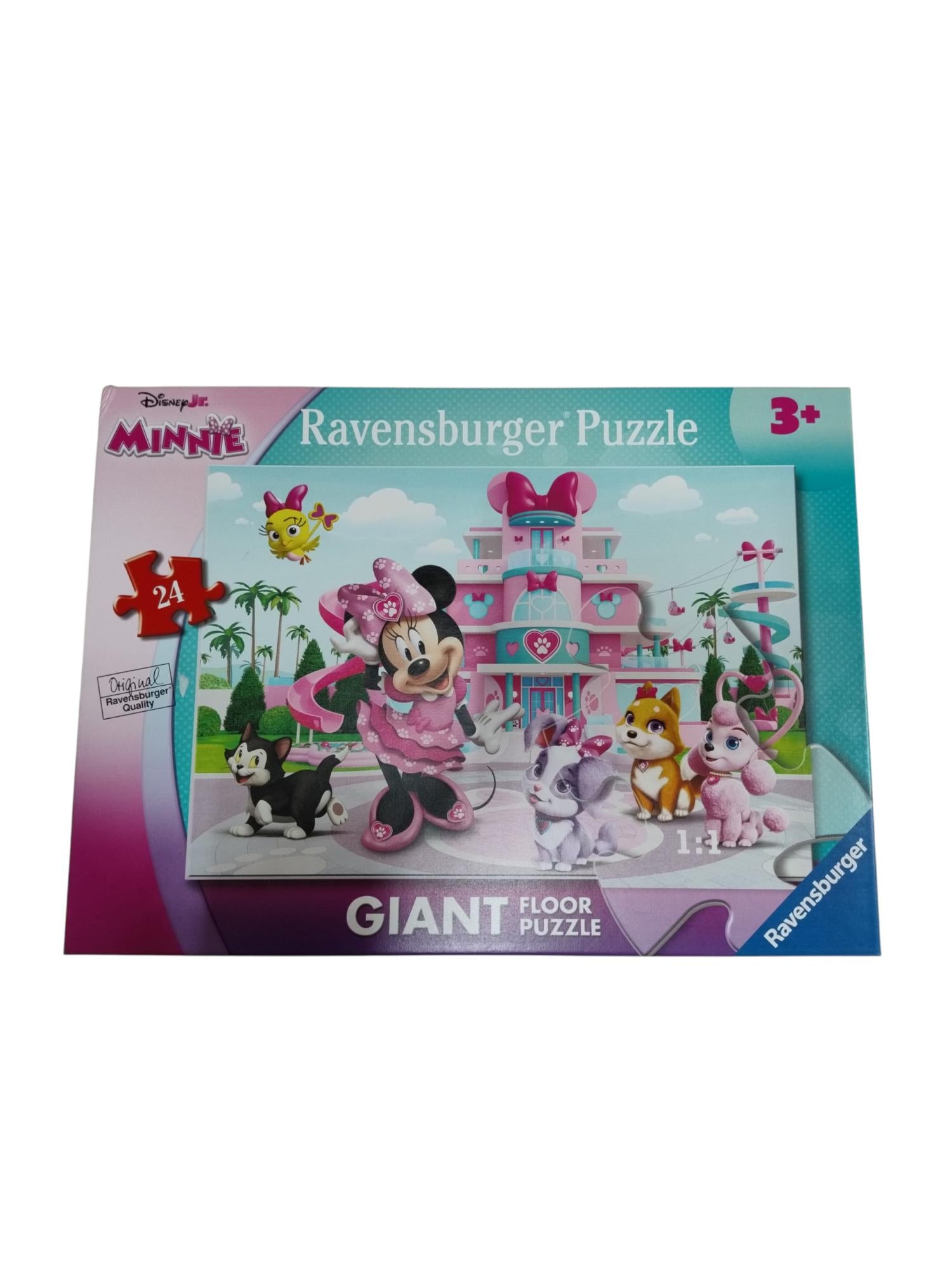 Puzzle Minnie ,Giant Floor Puzzle,Ravensburger, Eta 3+