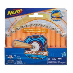 Nerf Ricarica 12 cartucce serie Acustrike,Hasbro,Eta 8+