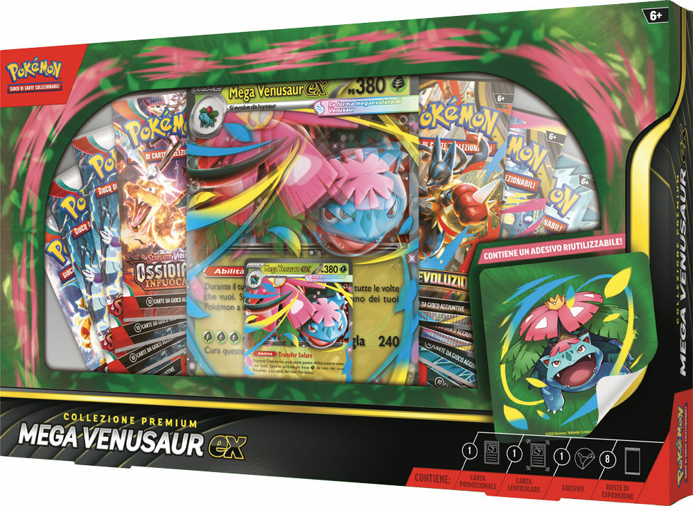 Pokemon GCC, Collezione Premium Mega Venusaur EX, The Pokemon