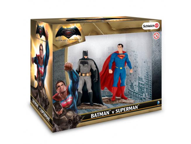 Batman VS Superman Pack Scenario,Schleich ,Eta 4+